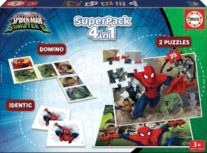 Educa dětské puzzle Spiderman SuperPack 17197