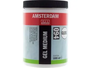 Lesklé médium gel AMSTERDAM 1000ml (umělecké potřeby Royal Talens)