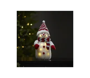 Eglo Eglo 411221 - LED Vánoční dekorace JOYLIGHT 8xLED/0,06W/3xAA červená