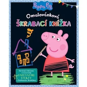 Peppa Pig - Omalovánková škrábací knížka