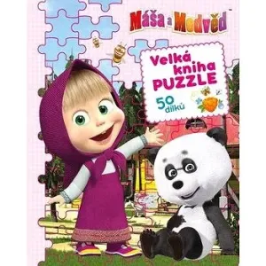 Máša a medvěd Velká kniha puzzle: 50 dílků