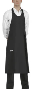 Barmanská zástěra vysoká EGOchef - černá 100x95 cm #2607664