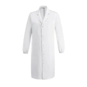 EGOCHEF Pánský zdravotnický plášť s gumičkou EGOchef Arnold - bílý XL
