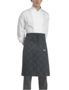 Kuchařská zástěra EGOchef IRON nízká s kapsou 70 x 70 cm