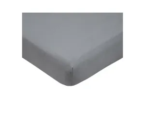EKO EKO - Nepromokavé prostěradlo s gumičkou JERSEY 120x60 cm šedá