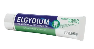 ELGYDIUM Gelová zubní pasta s fluorinolem Sensitive 75 ml