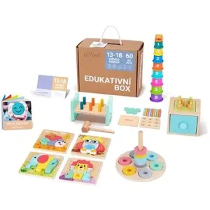 EliNeli Sada naučných hraček pro děti od 1 roku (13-18 měsíců), edukativní box