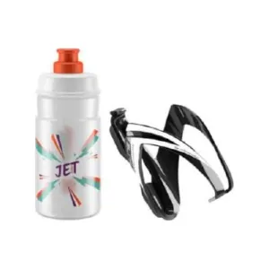 ELITE-KIT CEO black glossy + bottle JET 350 ml clear orange logo Černá 0,35L
