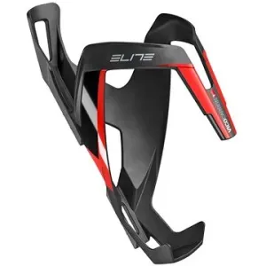 Košík Elite Vico Carbon, černý matný/červený