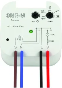Elko EP Stmívač pro LED a úsporné stmívatelné žárovky ELKO-SMR-M 230V