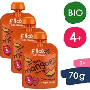 Ella's Kitchen BIO Mangová svačinka (3× 70 g)