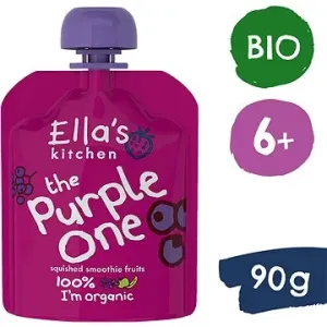 Ella's Kitchen BIO Purple One ovocné pyré s?černým rybízem (90 g)