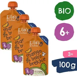 Ella's Kitchen BIO Snídaně mango a jogurt (3× 100 g)
