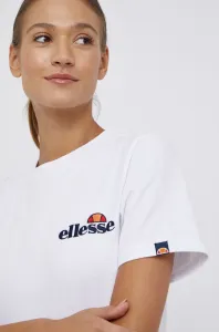 Bavlněné tričko Ellesse bílá barva, SGK13290-011