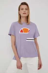 Bavlněné tričko Ellesse fialová barva #1999914