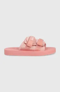 Pantofle Ellesse dámské, růžová barva, SGMF0440-BLACK