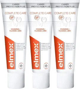 ELMEX Caries Complete Care Zubní pasta pro kompletní péči o zuby 3x 75 ml