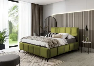 Artelta Manželská postel MIST | 140 x 200 cm barevné provedení: Loco 33 #696361