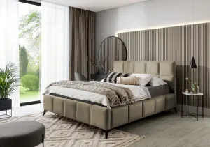 Artelta Manželská postel MIST | 140 x 200 cm barevné provedení: Nube 20 #696311