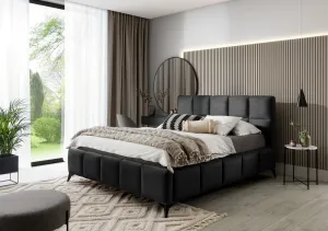 Artelta Manželská postel MIST | 140 x 200 cm barevné provedení: Velvetmat 06 #696353
