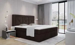 Artelta Čalouněná manželská postel IDRIS | 160 x 200 cm Barevné provedení IDRIS: Matt Velvet 29