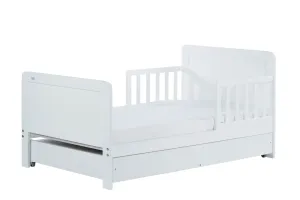 Elvisia Dětská postel OLEK | bílá 70 x 140 cm