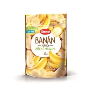 Emco Mrazem sušený banán 40g