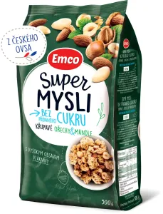 Emco Super mysli bez přidaného cukru ořechy a mandle 500g