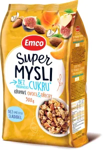Emco Super mysli bez přidaného cukru ovoce & ořechy 500g