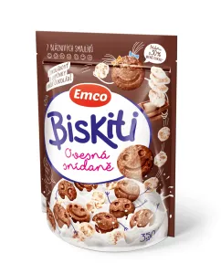 Emco Biskiti čokoládoví s lupínky 350 g #1155875