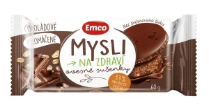Emco Mysli Ovesné sušenky polomáčené  čokoladové 60 g #1155888
