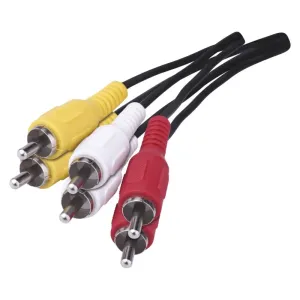 Emos AV kabel 3x CINCH - 3x CINCH 1,5m SB4201