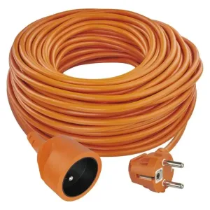 EMOS Oranžový prodlužovací kabel - spojka, 40m, 1 zásuvka, PVC, 230V, 1.5mm2 P01140