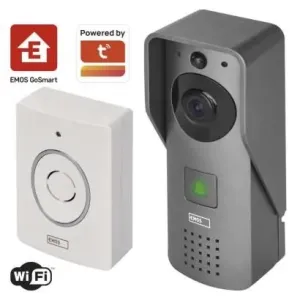 Emos GoSmart Domovní bezdrátový videozvonek IP-09C s Wi-Fi H4031