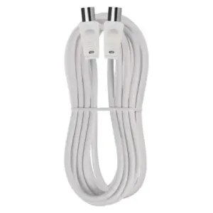 Emos Anténní koaxiální kabel stíněný 5m – rovné vidlice S30500