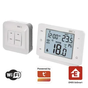 Emos Pokojový programovatelný bezdrátový WiFi GoSmart termostat P56211