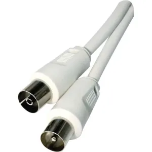 EMOS Anténní koaxiální kabel stíněný 5m - rovné vidlice SD3005