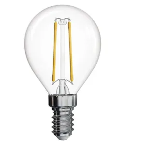 Emos LED žárovka Filament Mini Globe / E14 / 2,2 W (25 W) / 250 lm / neutrální bílá Z74236