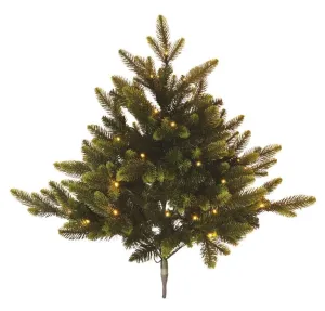 EMOS 40 LED vánoční stromeček, 75 cm, 3x AA, vnitřní, teplá bílá, časovač (DCTW16)