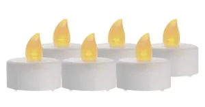 Emos LED dekorace – čajová svíčka bílá, CR2032, vnitřní, vintage, 6 ks DCCV11