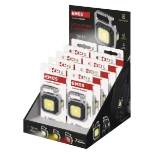 Emos Nabíjecí mini LED svítidlo – přívěšek svítilna, 750 lm, 1 ks P4714-ks