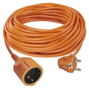 Emos Prodlužovací kabel 30 m / 1 zásuvka / oranžový / PVC / 250 V / 1,5 mm2 P01230R