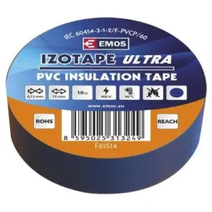 Emos Izolační páska PVC 15mm / 10m modrá 1ks F61514-ks