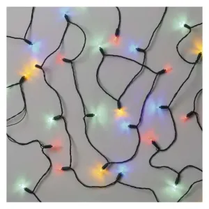 EMOS LED vánoční řetěz – tradiční, 17,85 m, venkovní i vnitřní, multicolor #978382