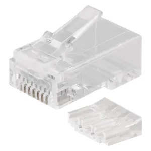 Emos Konektor RJ45 pro UTP kabel (drát), bílý K0103