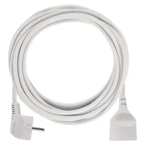 Emos Prodlužovací kabel 7 m / 1 zásuvka / bílý / PVC / 1 mm2 P0117