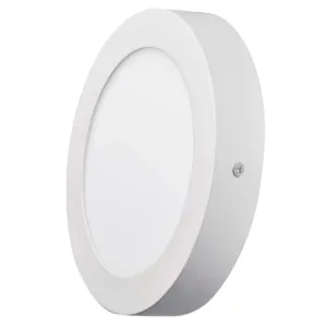 EMOS LED panel 170mm, kruhový přisazený bílý, 12W teplá bílá 1539051020 Teplá bílá