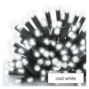 EMOS Profi LED spojovací řetěz černý, 10 m, venkovní i vnitřní, studená bílá D2AC04 Studená bílá