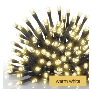 EMOS Standard LED spojovací vánoční řetěz, 10 m, venkovní i vnitřní, teplá bílá D1AW03 Teplá bílá