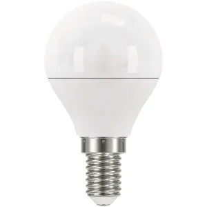Emos LED žárovka Classic Mini Globe / E14 / 5 W (40 W) / 470 lm / teplá bílá ZQ1220